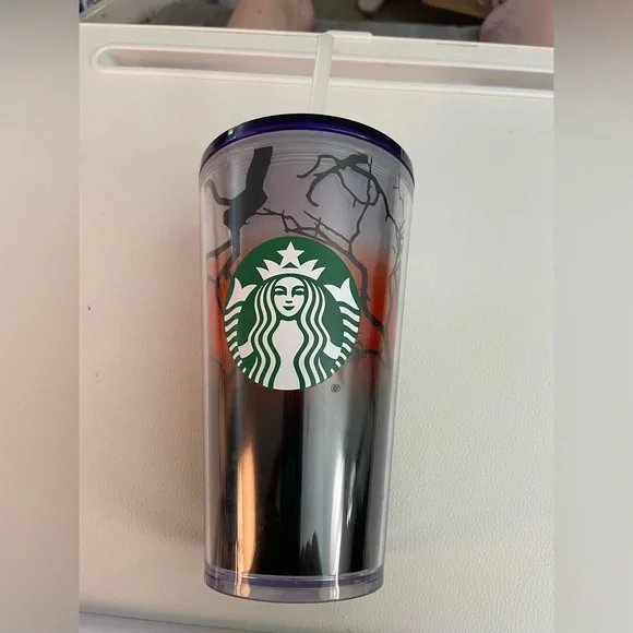 NWT Starbucks glow in the dark Halloween tumbler - Picture 3 of 6